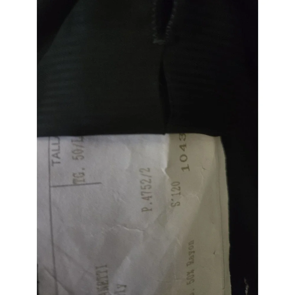 Classics By Zanetti Super 120 Wool 50L, US 40L Blazer Jacket Made Italy Charcoal